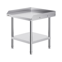 Kitchen Cart with Stainless Steel Top by VEVOR