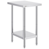 Kitchen Cart with Stainless Steel Top by VEVOR