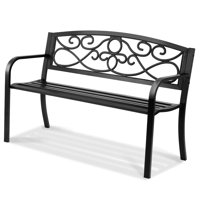 Metal Outdoor Bench by VEVOR
