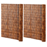 VEVOR 2-Pack Reed Fence Landscaping Privacy Blind Fencing Screen 16.4
