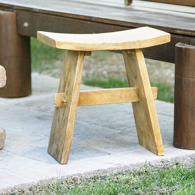 Habibi Japanese Teak Stool by Garden Age