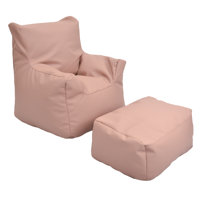 Cozy Chair and Ottoman by Children
