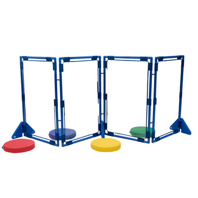 Rectangle Playpanel - Set Of 4 - Clear