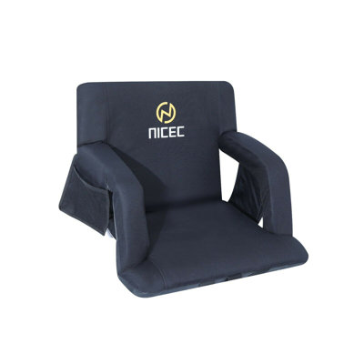 Reclining Folding Stadium Seat with Cushion by MUKE
