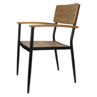 Stacking Patio Dining Armchair by H&D Restaurant Supply, Inc.