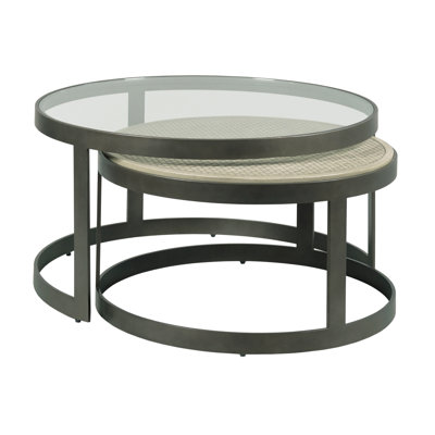 Florestela Concrete Nesting Coffee Tables by 17 Stories