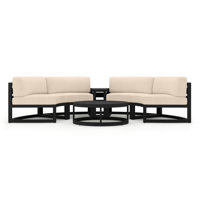Bergeron 6 Piece Sectional Seating Group with Sunbrella Cushions by Joss & Main