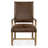 Big Sky Arm Chair in Brown by Hooker Furniture