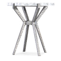 Melange Pedestal End Table by Hooker Furniture