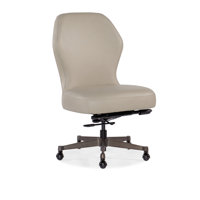 Swivel Genuine Leather Task Chair by Hooker Furniture