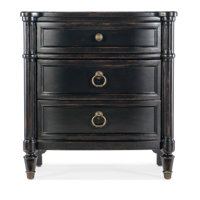 Charleston Solid + Manufactured Wood Nightstand by Hooker Furniture