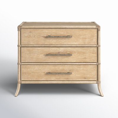 Caicedo Isla Pole Rattan Chest Nightstand by Bay Isle Home