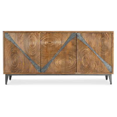Commerce and Market 69" Wide Iron Accent Cabinet by Hooker Furniture