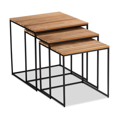 Sasha Teak Side Chair by AllModern