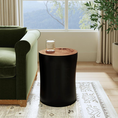 Kaia Tree Stump Side Table by Indigo Road by Egypt Sherrod