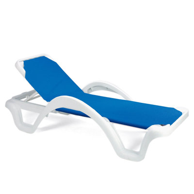 Grosfillex Catalina Adjustable Sling Chaise by Grosfillex Expert