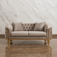 Valorie 2 - Piece Velvet Living Room Set by Everly Quinn