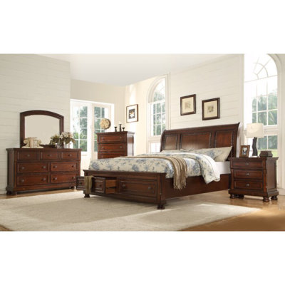 Eedie Platform 6 Piece Bedroom Set by Charlton Home