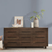 Jaxon 9 - Drawer Solid Wood Dresser by Classic Home