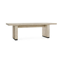 Lynx 94" Reclaimed Pine Wood Dining Table by Classic Home