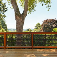 2 ft. H x 4 ft. W Polyethylene Privacy Screen by Grid Axcents