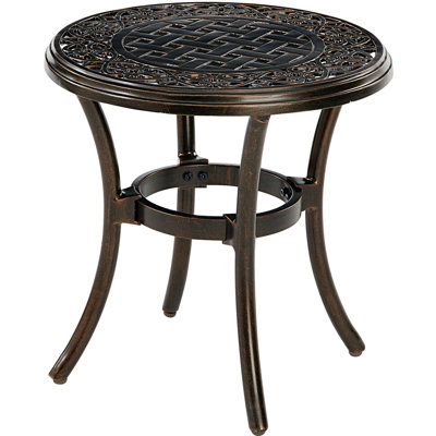 Traditions Aluminum Side Table by Hanover