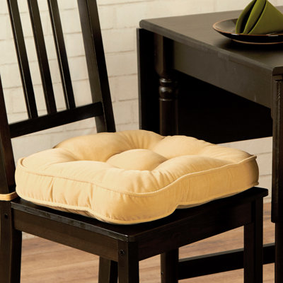 Reversible Microfiber Dining Chair Pad by Winston Porter