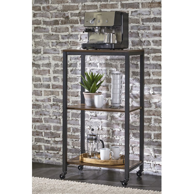 Zysk Bar Cart by 17 Stories