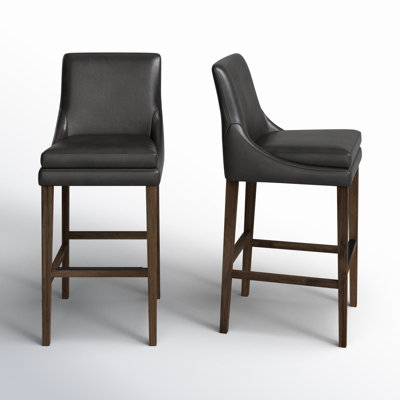 Niara Leather Counter & Bar Stools by Birch Lane