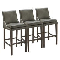 Niara Leather Counter & Bar Stools by Birch Lane
