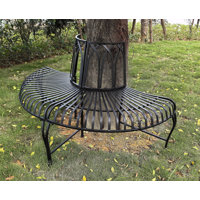 Tree Wrap Garden Bench Semi-Circle by Hi-Line Gift Ltd.