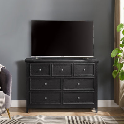 Modern 7 Drawers Dresser 7 Drawers Cabinet,Chest Of Drawers Closet Organizers And Storage Clothes Storage Drawers Cabinet For Living Room, Farmhouse D by Dakota Fields