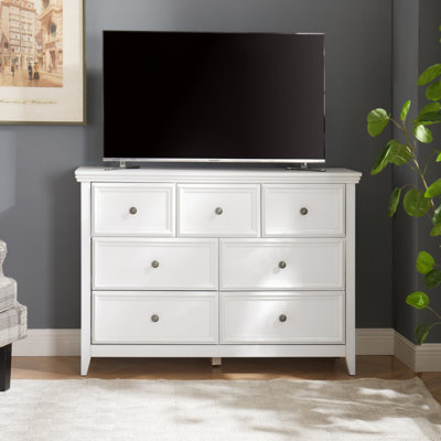 Modern 7 Drawers Dresser 7 Drawers Cabinet,Chest Of Drawers Closet Organizers And Storage Clothes Storage Drawers Cabinet For Living Room, Farmhouse D by Dakota Fields