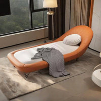 Modern Light Luxury Bedroom Wide Seat Lounge Chair by Hype Styled