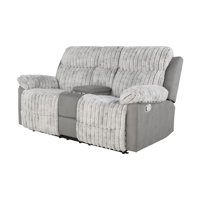 Yardley U6028 Console Reclining Loveseat by Ebern Designs