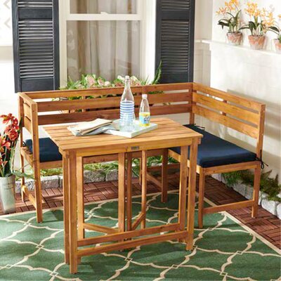 Vana Balcony 2 Piece Sectional Seating Group with Cushions by Gracie Oaks