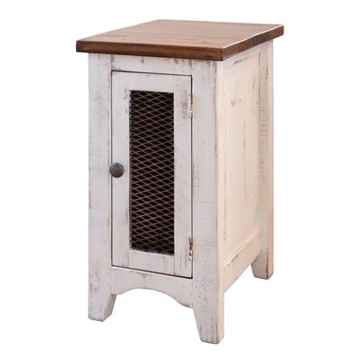 Dansby 1 Mesh Door Accent Cabinet by Gracie Oaks