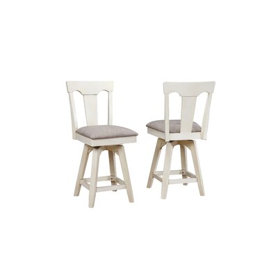 Calderon Swivel 24" Counter Stool by Laurel Foundry Modern Farmhouse