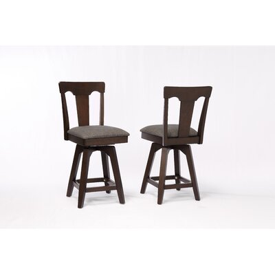 Calderon Swivel 24" Counter Stool by Laurel Foundry Modern Farmhouse