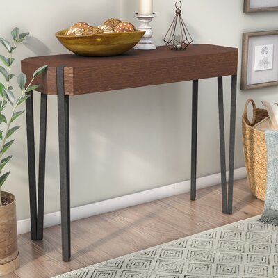Mikesha Rectangle Console Table by Gracie Oaks