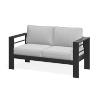 Patio Furniture Metal Loveseat