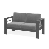 Patio Furniture Metal Loveseat