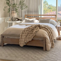 Loft Solid Wood Platform Bed by Grain Wood Furniture