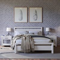 Loft Solid Wood Platform Bed by Grain Wood Furniture