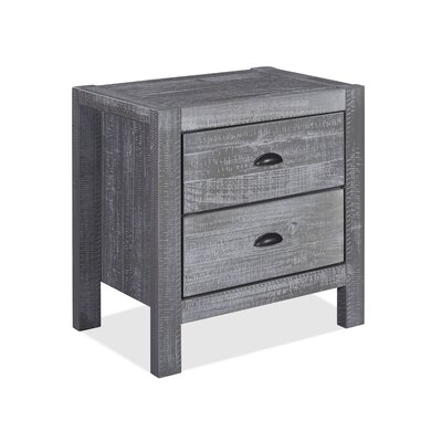 Montauk 2 Drawer Nightstand by Grain Wood Furniture