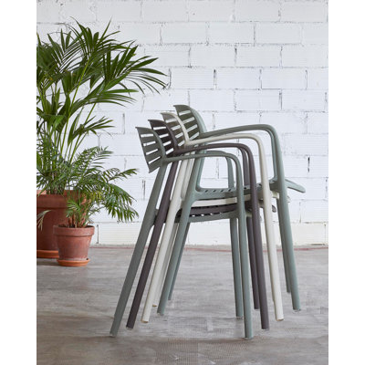 Toledo Aire Stacking Patio Dining Armchair by Resol