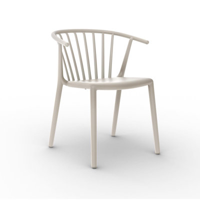 Woody Stacking Patio Dining Armchair by Resol