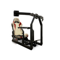 Triple or Single Monitor Stand Floor Game Chair by GTR Simulator