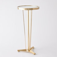 French Moderne Side Table by Global Views
