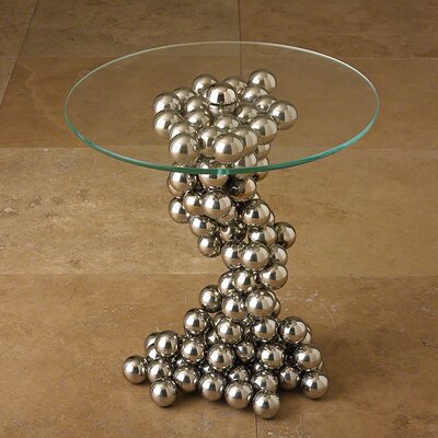 Sphere Table-Nickel by Global Views